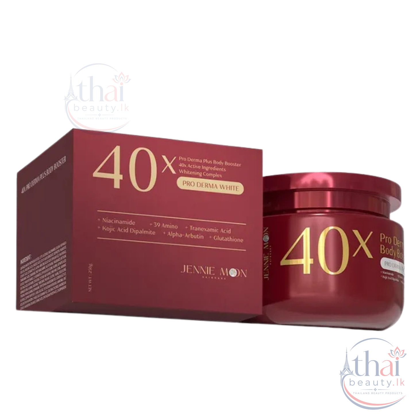 Jennie Moon 40X Pro Derma Plus Body Booster - Advanced Whitening Gel Cream 250g